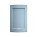 Chelford Dusk Blue Curved Base Wall Door Cut Out