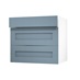 Chelford Dusk Blue 800 Drawer Front Open