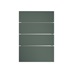Chelford Fir Green 500 Deep Drawer Door Open