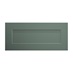 Chelford Fir Green 800 Half Height / Pan Drawer Door Open