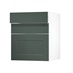 Chelford Fir Green 600 Drawer Door Open
