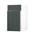 Chelford Fir Green 400 Standard Door Open