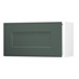 Chelford Fir Green 600 Integrated Microwave Topbox Door Open