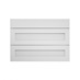 Chilcomb Dove Grey 1000 Fridge Freezer Wall Door