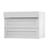 Chilcomb Dove Grey 1000 Drawer Door Open
