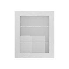 Chilcomb Dove Grey 600 Full Height Glass Door Cut Out