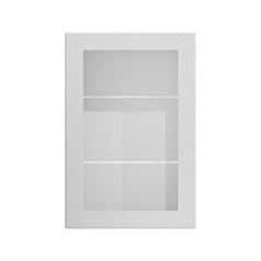 Chilcomb Dove Grey 600 Tall Glass Door Cut Out
