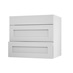 Chilcomb Dove Grey 800 Pan Drawer Door Open
