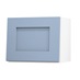 Chilcomb Dusk Blue 450 Half Height Door Open