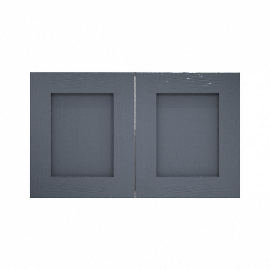 Chilcomb Navy 800 Double Belfast Sink Door