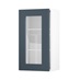 Chilcomb Navy 400 Full Height Glass Door Open