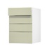 Chilcomb Sage Green 500 Drawer Door Open