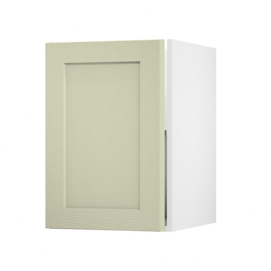 Chilcomb Sage Green 500 Full Height Door Open