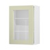 Chilcomb Sage Green 500 Full Height Glass Door Open