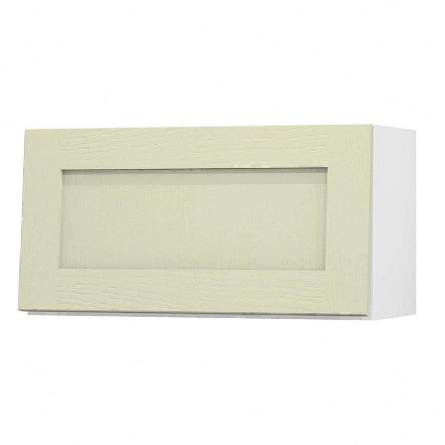 Chilcomb Sage Green 700 Half Height Door Open