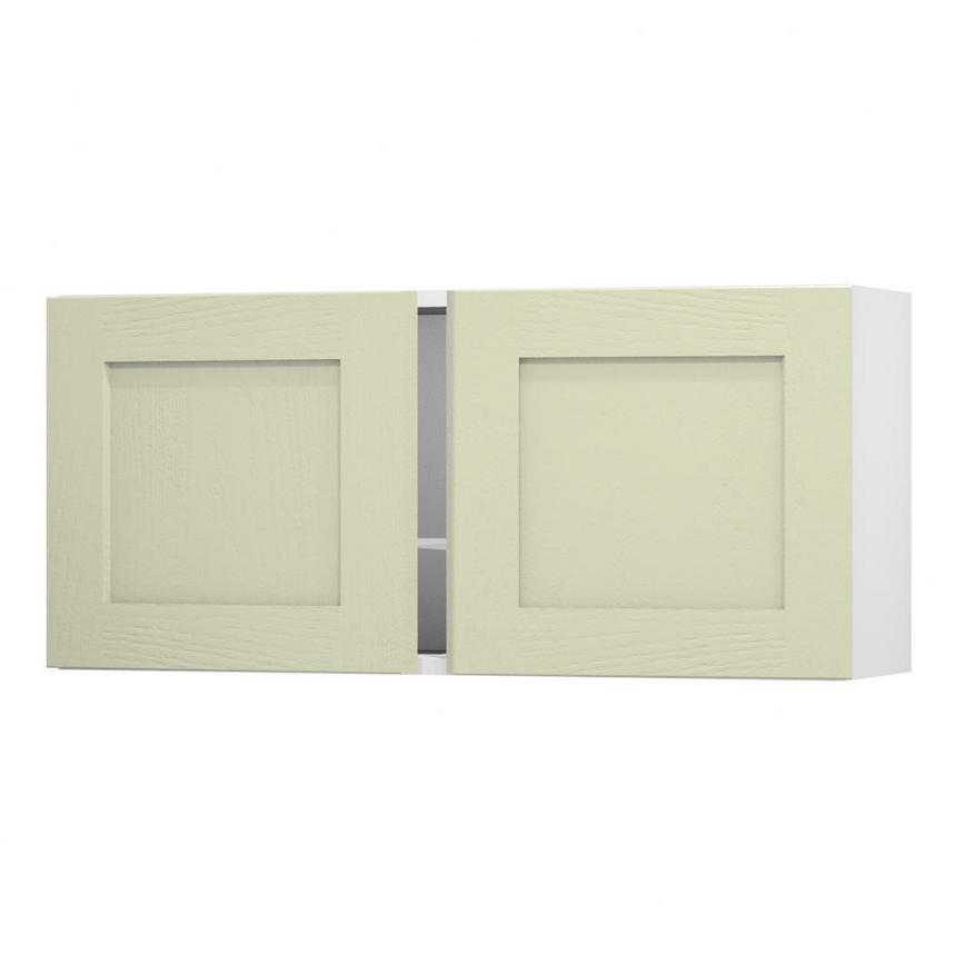 Chilcomb Sage Green 500 Tall Bridge Unit Door Open