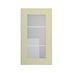 Chilcomb Sage Green 400 Full Height Glass Door Cut Out