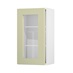 Chilcomb Sage Green 400 Full Height Glass Door Open