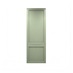 Chilcomb Grain Reed Green 750mm x 1400mm Tall Larder Door Shown from the Front as a Single Door