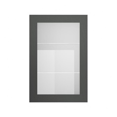 Chilcomb Charcoal 600 Tall Glass Door Cut Out