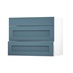 Chilcomb Marine Blue 900 Pan Drawer Door Open