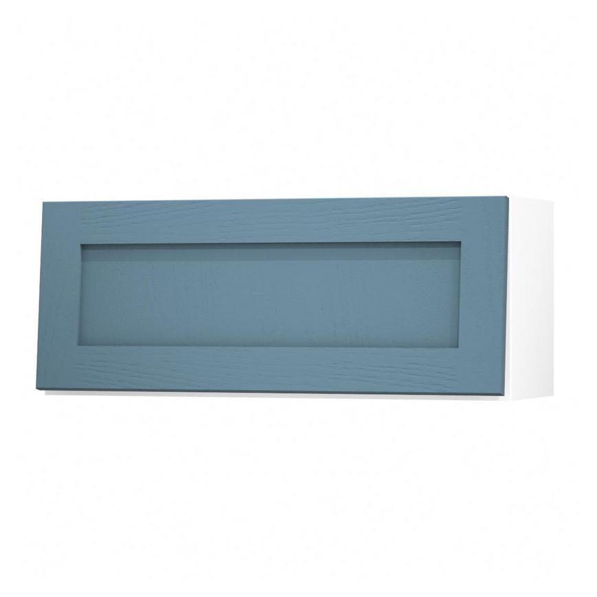 Chilcomb Marine Blue 900 Half Height Door Open