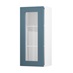 Chilcomb Marine Blue 400 Tall 896mm Glass Door Open
