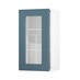 Chilcomb Marine Blue 400 Full Height Glass Door Open