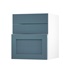 Chilcomb Marine Blue 600 Hob / Pan Drawer Door Open