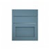Chilcomb Marine Blue 600 Hob / Pan Drawer Door