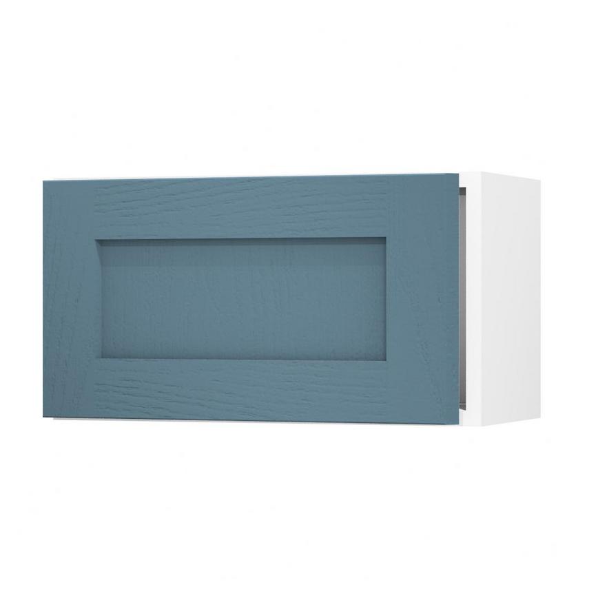 Chilcomb Marine Blue 600 Integrated Microwave Topbox Door Open