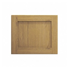 Chilcomb Oak 600 Tall Integrated Microwave Topbox Door