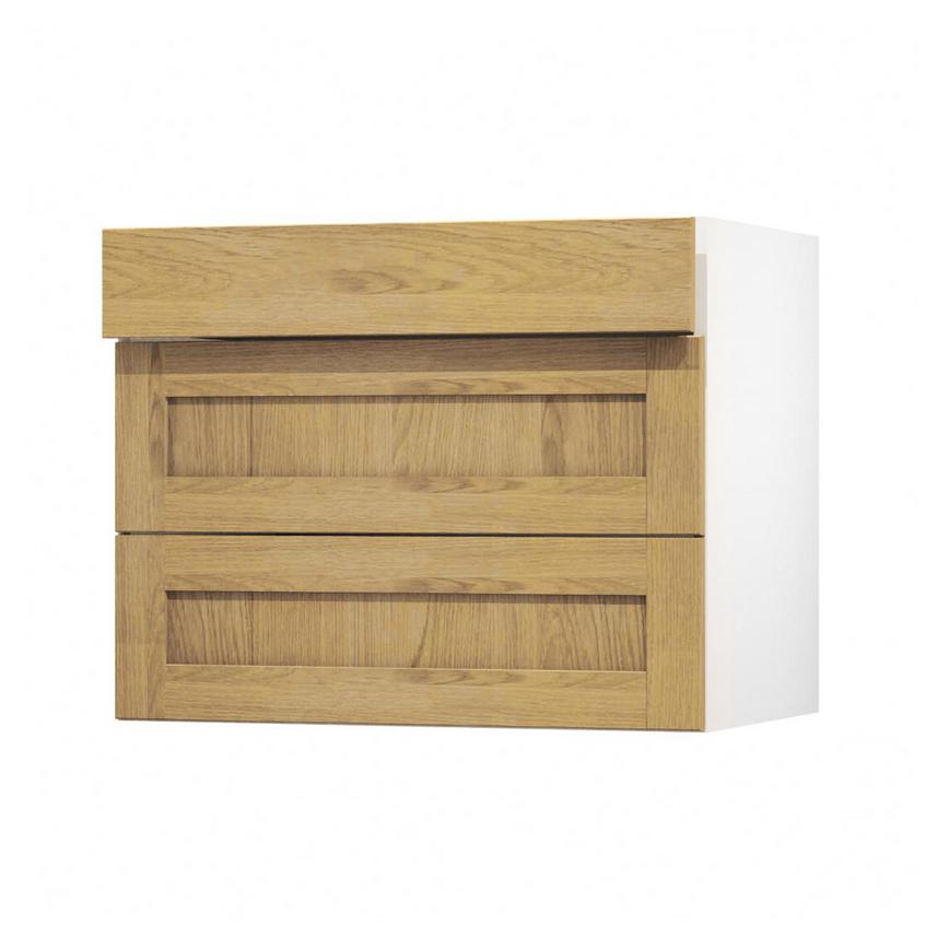 Chilcomb Oak 900 Drawer Door Open