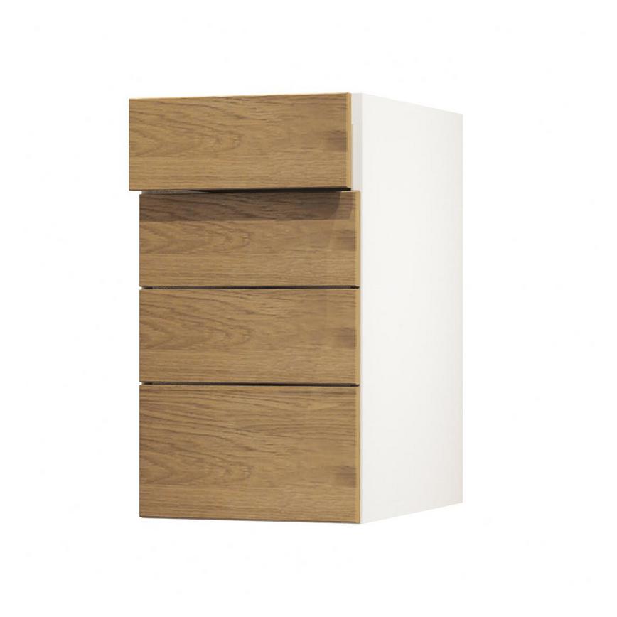 Chilcomb Oak 400 Drawer Door Open
