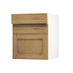 Chilcomb Oak 600 Drawer Door Open