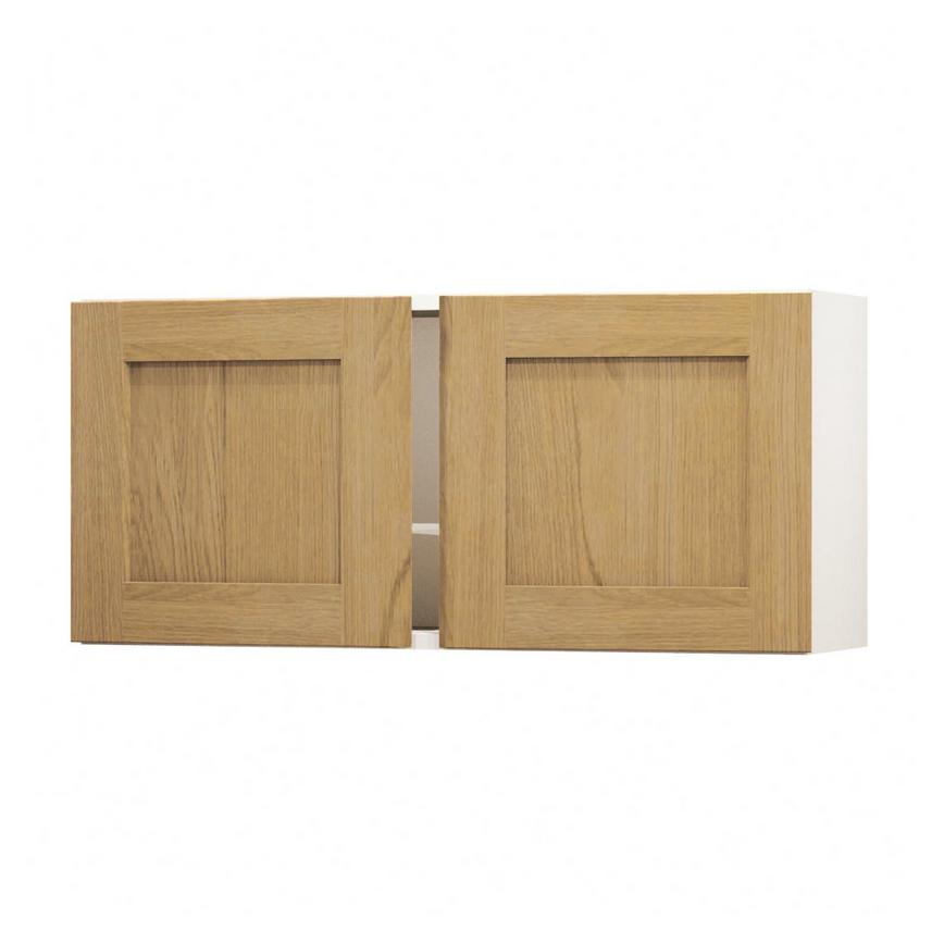 Chilcomb Oak 500 Tall Bridge Unit Door Open