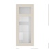 Chilcomb Linen 500 Panelled Glass Dresser Door