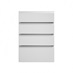 Clerkenwell Gloss Dove Grey 500 Deep Drawer Door