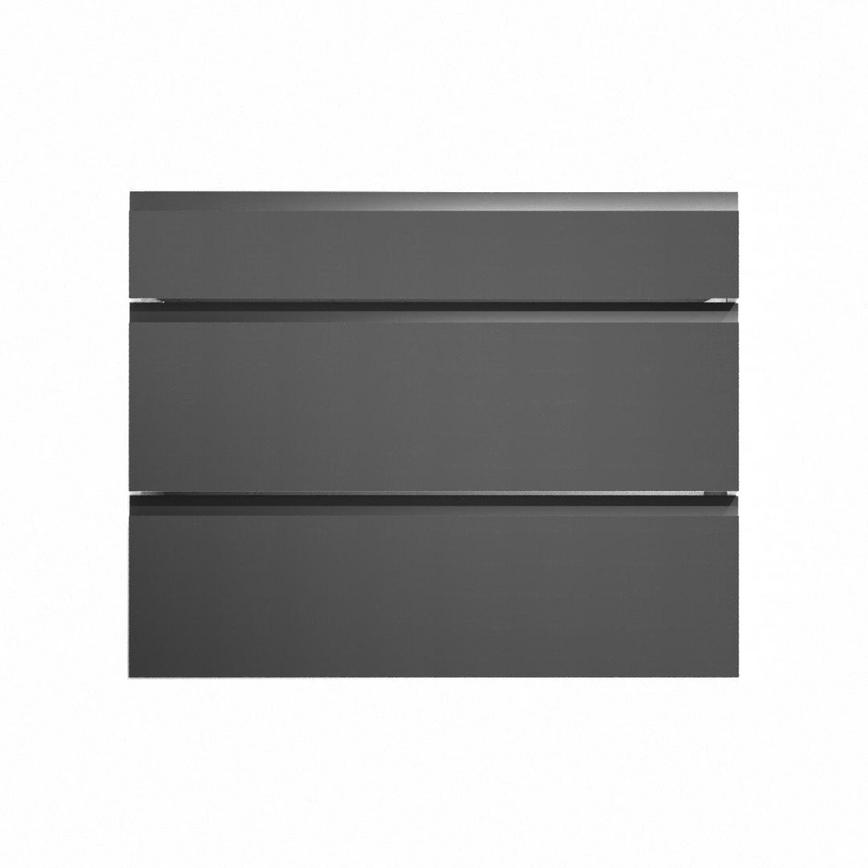 Clerkenwell Super Matt Charcoal 900 Pan Drawer Door