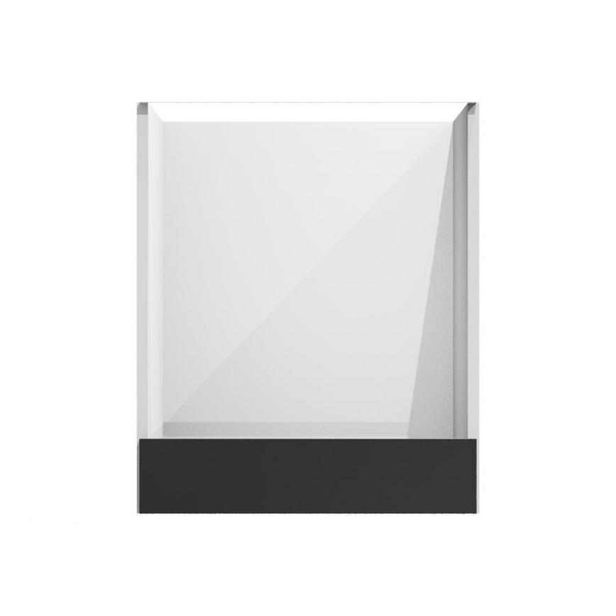 Clerkenwell Super Matt Charcoal 600 BUOH Fascia Door