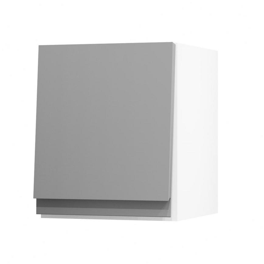 Clerkenwell Super Matt Slate Grey 300 Half Height Door Open