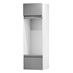 Clerkenwell Super Matt Slate Grey 600 Appliance Tower Door Open 437mm
