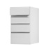 Clerkenwell Super Matt White 400 Drawer Door Open