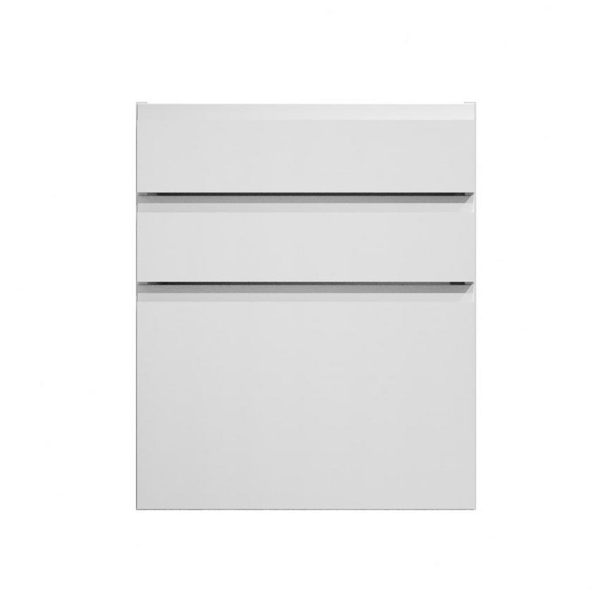 Clerkenwell Super Matt White 600 Hob / Pan Drawer Door
