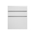 Clerkenwell Super Matt White 600 Hob / Pan Drawer Door