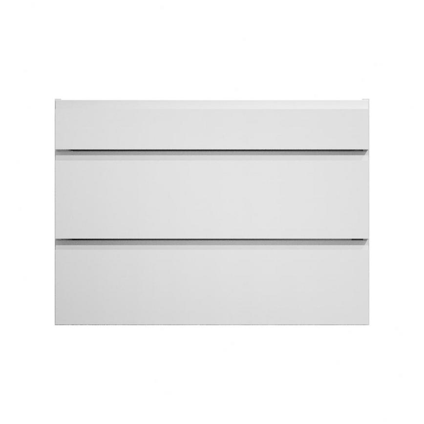 Clerkenwell Super Matt White 1000 Fridge Freezer Wall Door