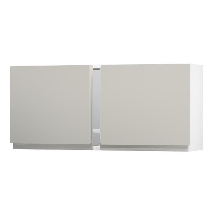 Clerkenwell Gloss Sandstone 500 Tall Bridge Unit Door Open