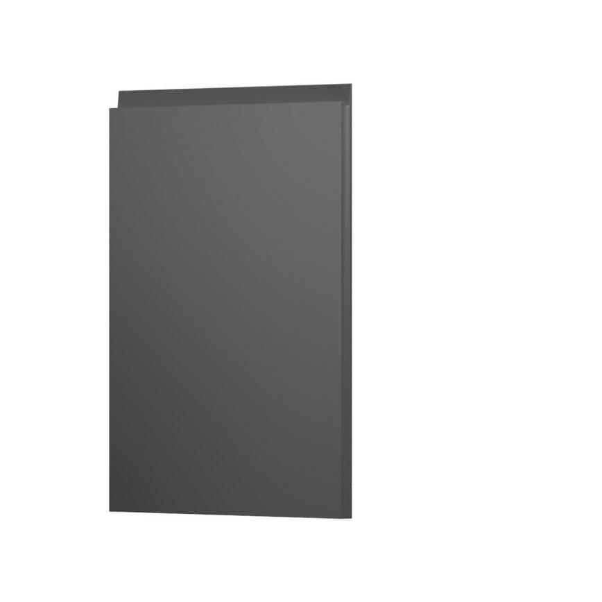Clerkenwell Gloss Charcoal 450 Appliance Door Open