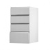 Clerkenwell Super Matt Dove Grey 400 Deep Drawer Door Open