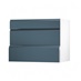 Clerkenwell Super Matt Marine Blue 900 Pan Drawer Door Open